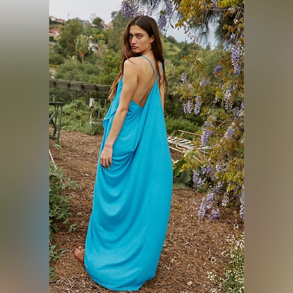 NWOT FREE PEOPLE BEACH Positano Maxi Dress